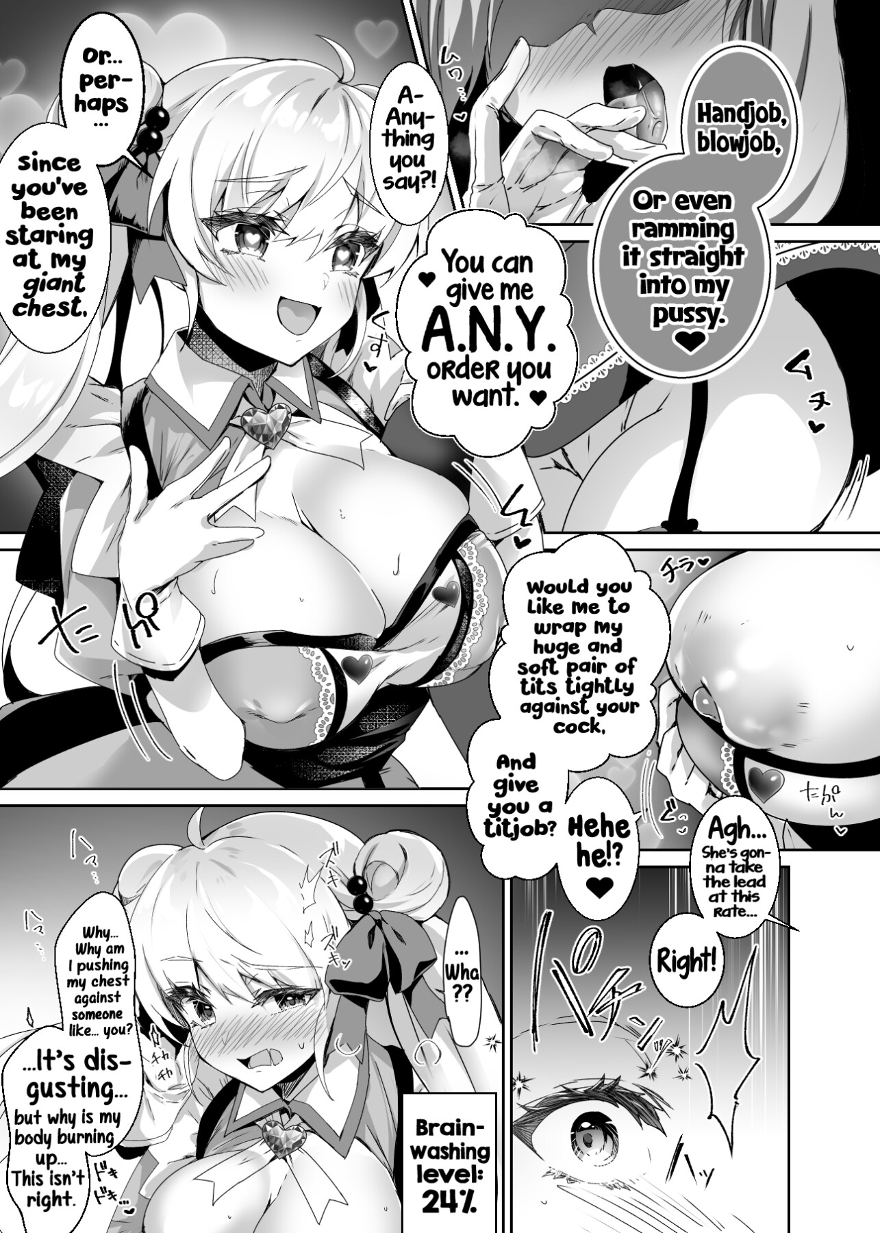 Hentai Manga Comic-A sex shop with former magical girls ~ Hypnotic brainwashing to make you feel cocky ⇔ Feminization service, forced switching play ~-Read-14